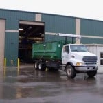 Truck at WWRA facility