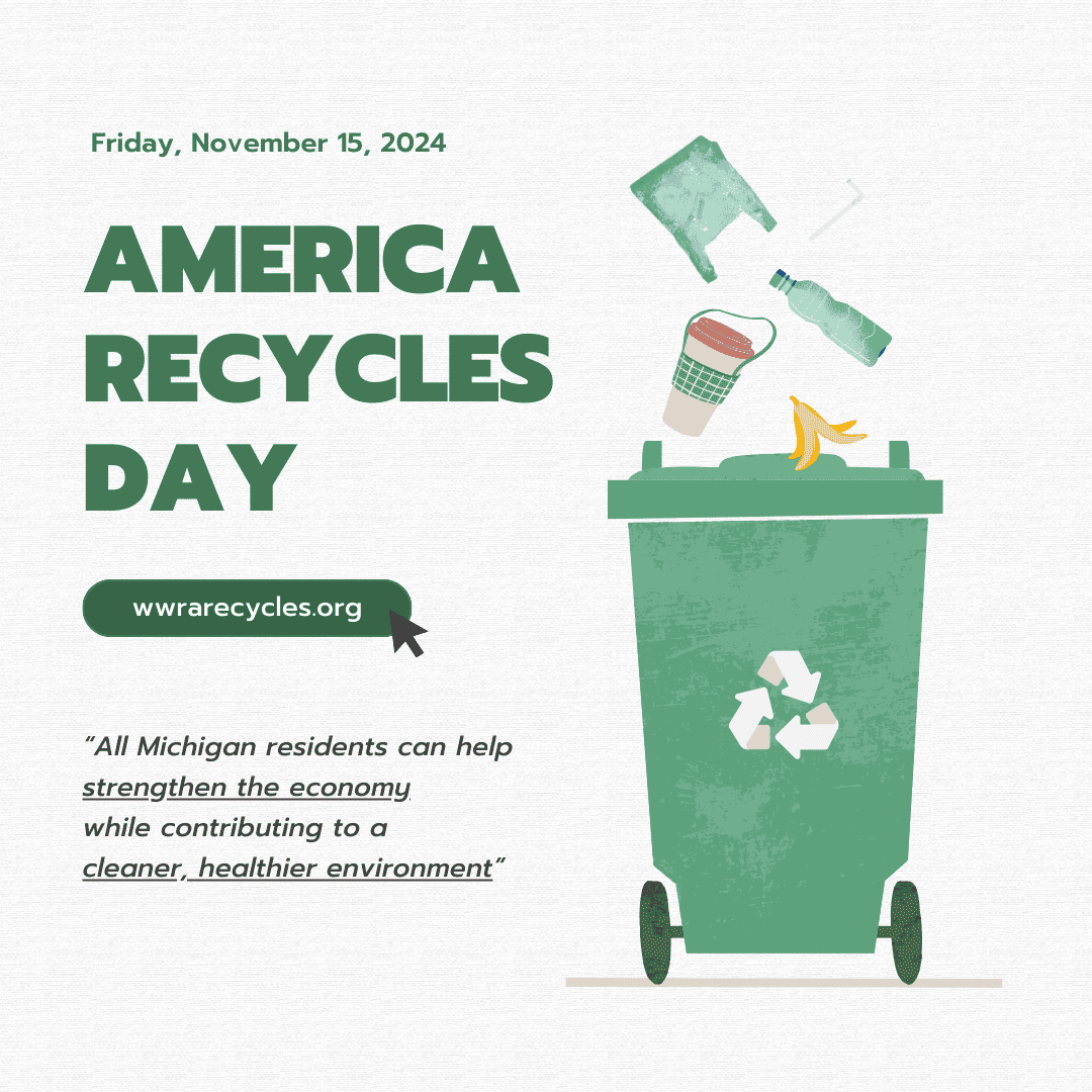 Rcycles America Recycles Day – Western Washtenaw Recycling Authority
