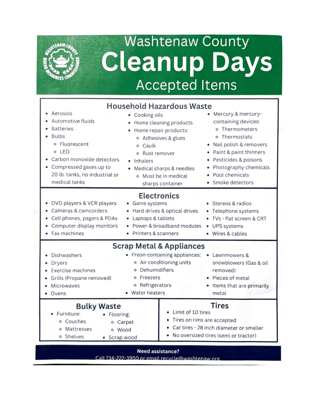 Cleanup days 2026 2
