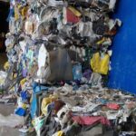 plastic pile