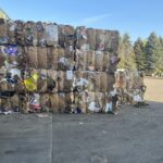 cardboard bales
