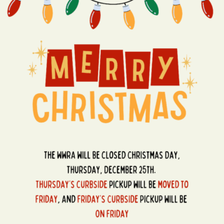 Christmas Recycling Schedule