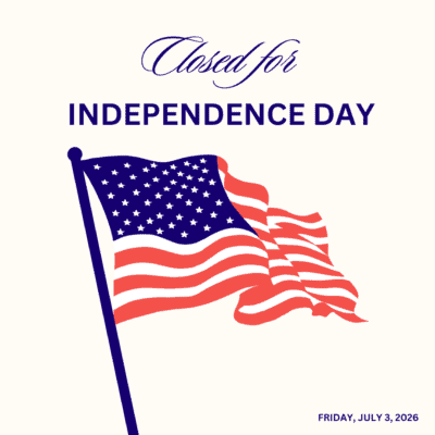 Red and Blue Illustrative Independence Day Greeting Instagram Post